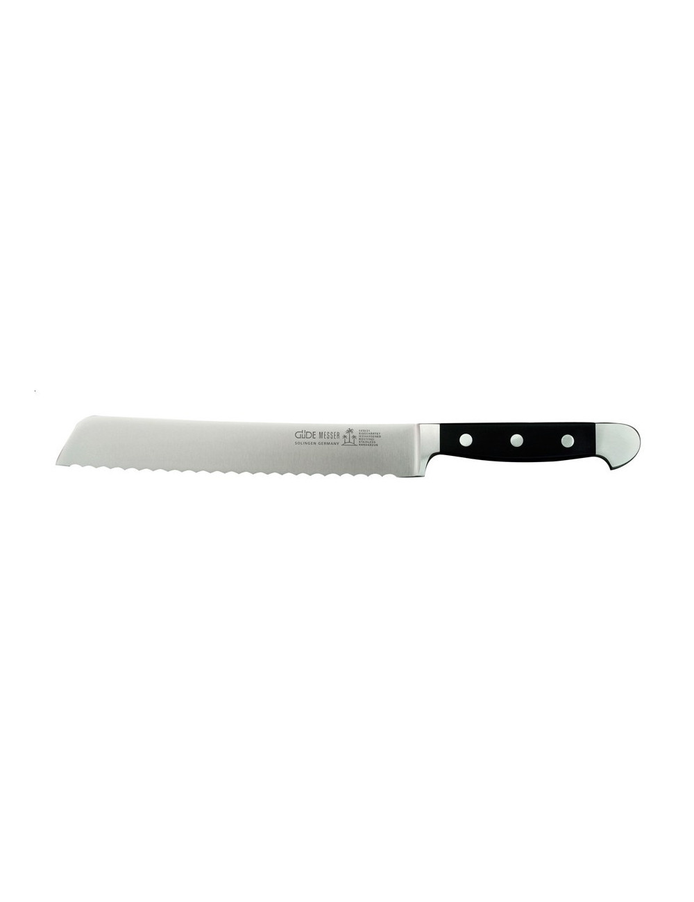 Güde Alpha - kuty nóż do chleba, 21 cm Güde Alpha - kuty nóż do chleba, 21 cm