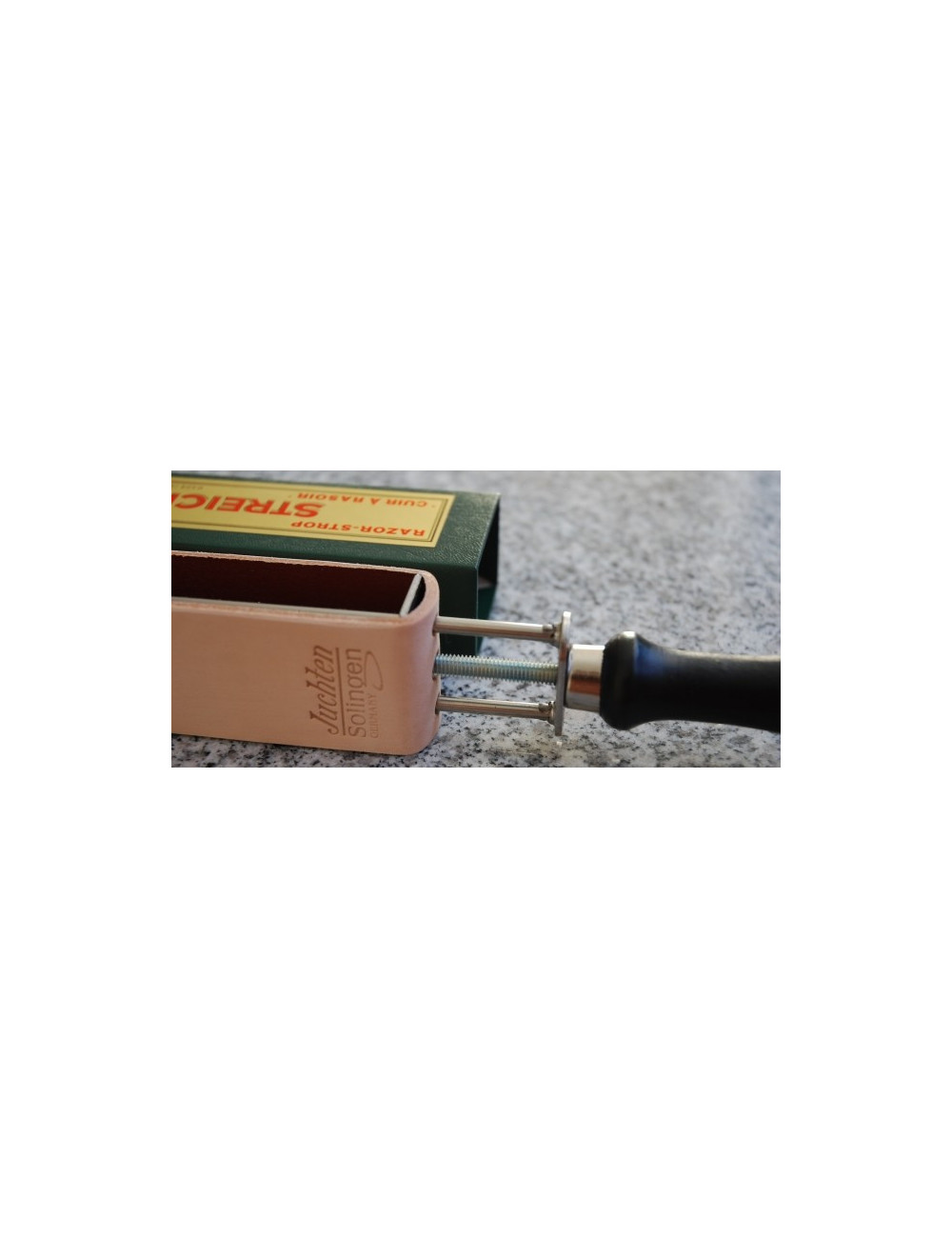 Pas dwustronny napinany 190 x 40 mm juchtowy Pas dwustronny napinany 190 x 40 mm juchtowy