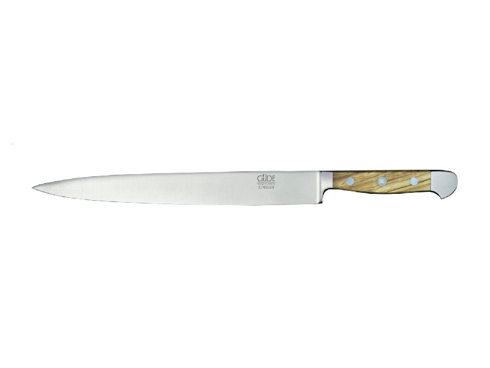 Alpha oliwkowa - nóż do szynki, 26 cm