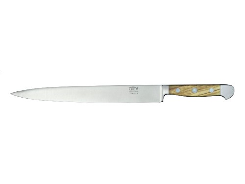 Alpha oliwkowa - nóż do szynki, 26 cm