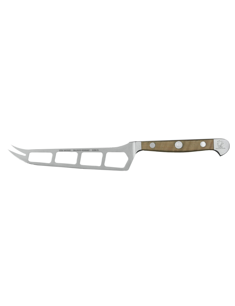 Güde Alpha gruszowa kuty nóż do sera, 15 cm Güde Alpha gruszowa kuty nóż do sera, 15 cm
