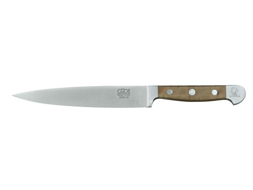 Güde Alpha gruszowa kuty nóż do filetowania, giętki 18 cm