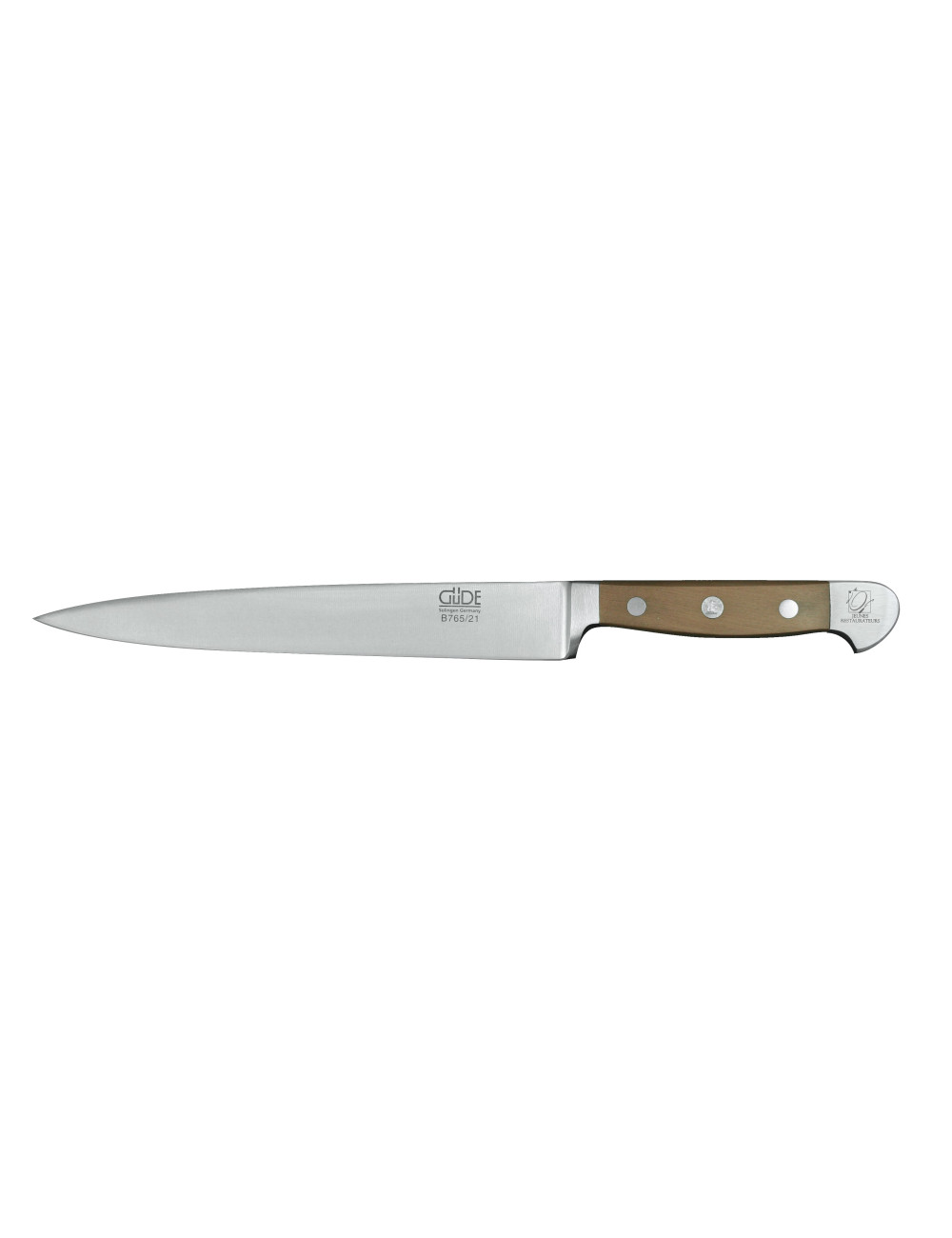 Güde Alpha gruszowa kuty nóż do szynki, 21 cm Güde Alpha gruszowa kuty nóż do szynki, 21 cm