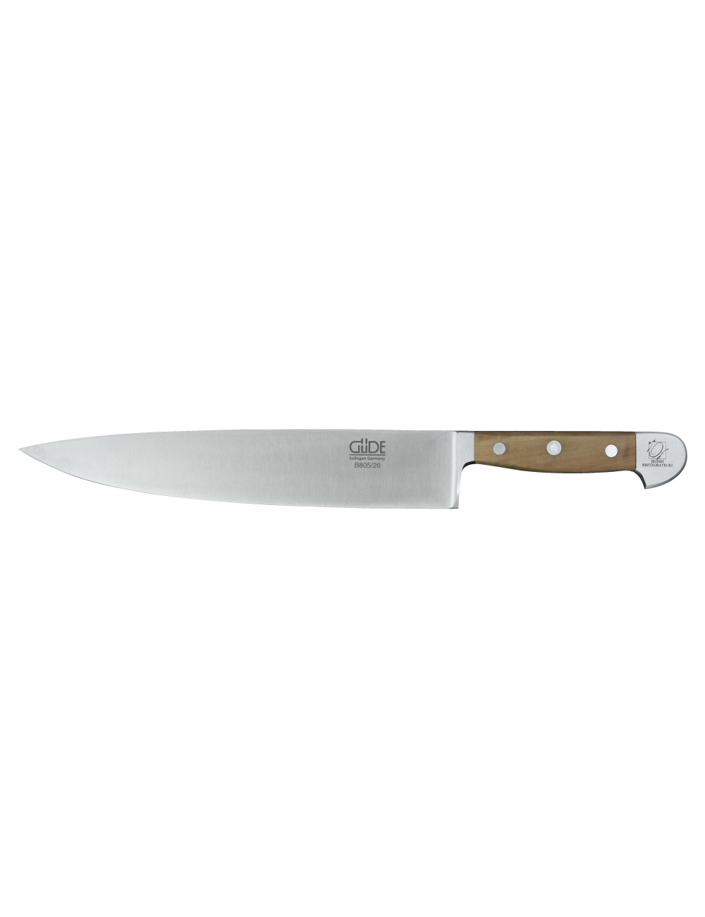 Güde Alpha gruszowa kuty nóż kucharski, 26 cm Güde Alpha gruszowa kuty nóż kucharski, 26 cm