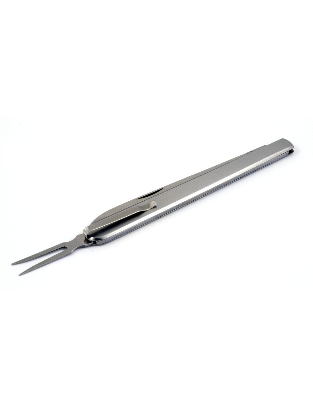 Nóż do próbowania wędlin z widelczykiem