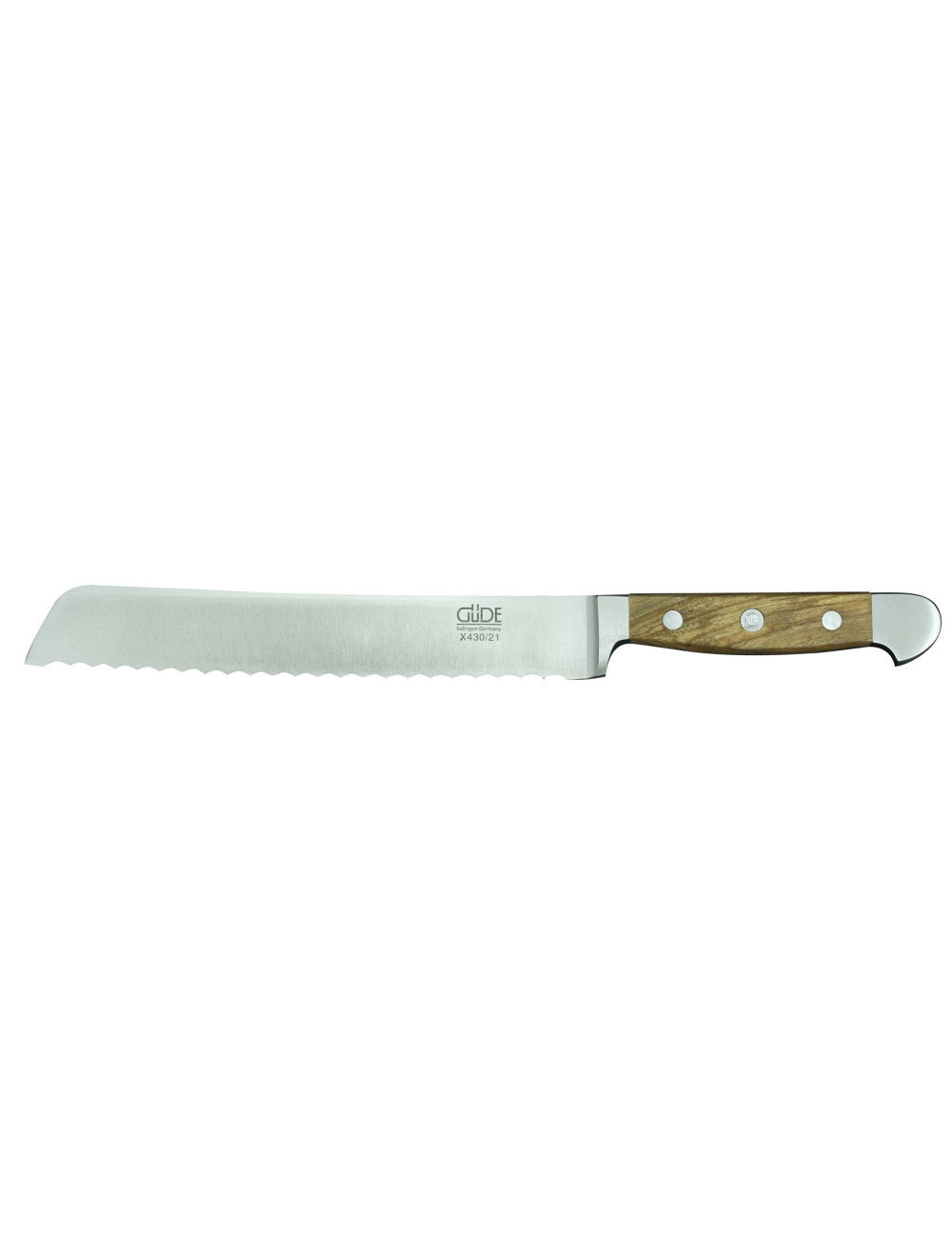 Alpha oliwkowa - nóż do chleba, 21 cm Alpha oliwkowa - nóż do chleba, 21 cm