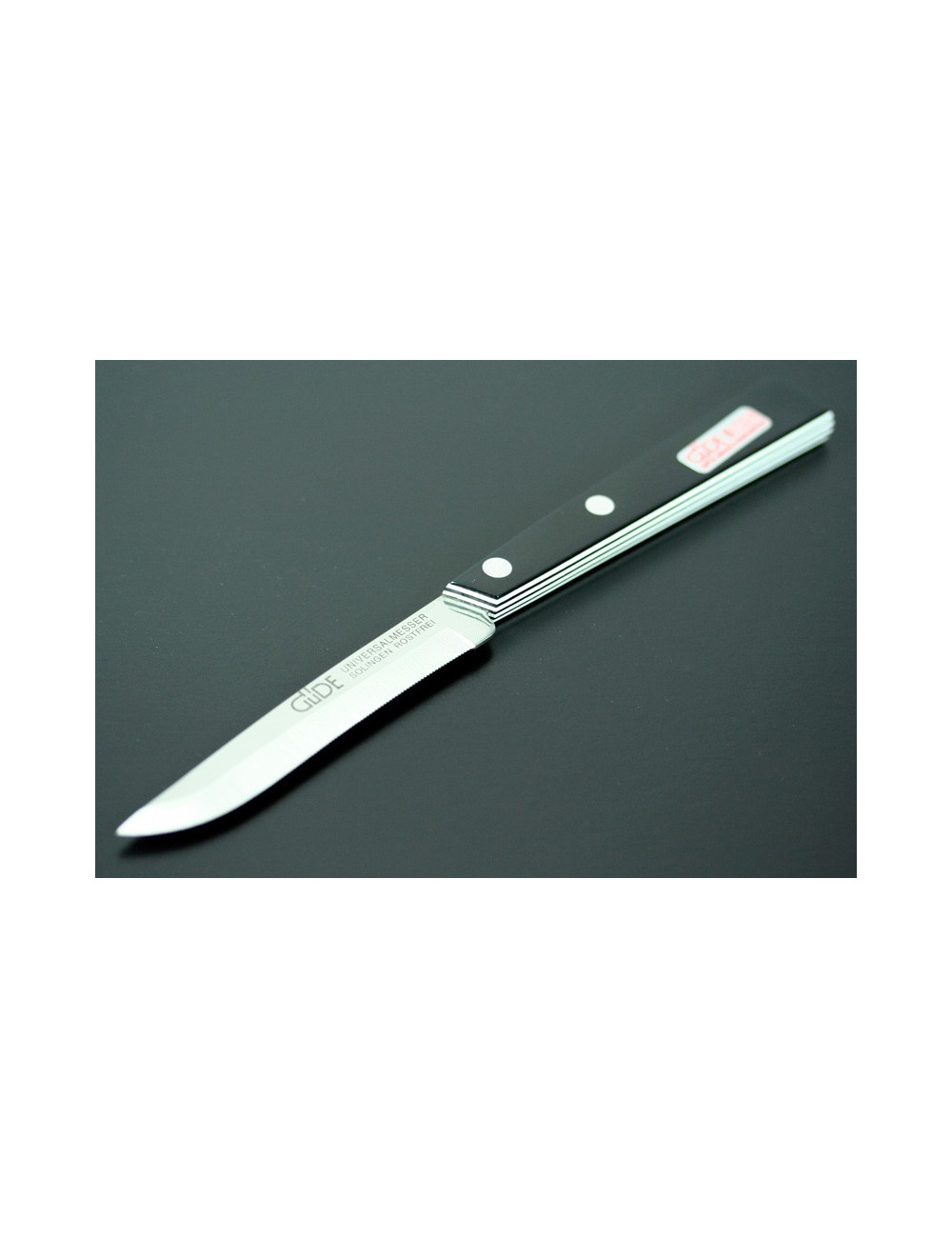 Nóż uniwersalny, 11 cm czarno/biały