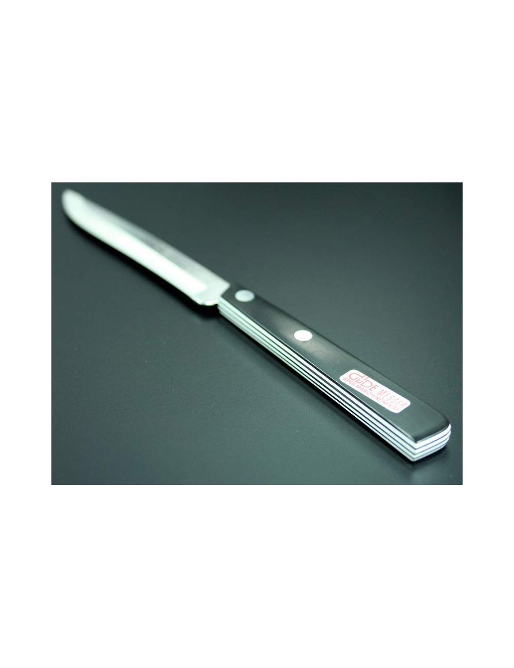 Nóż uniwersalny, 11 cm czarno/biały