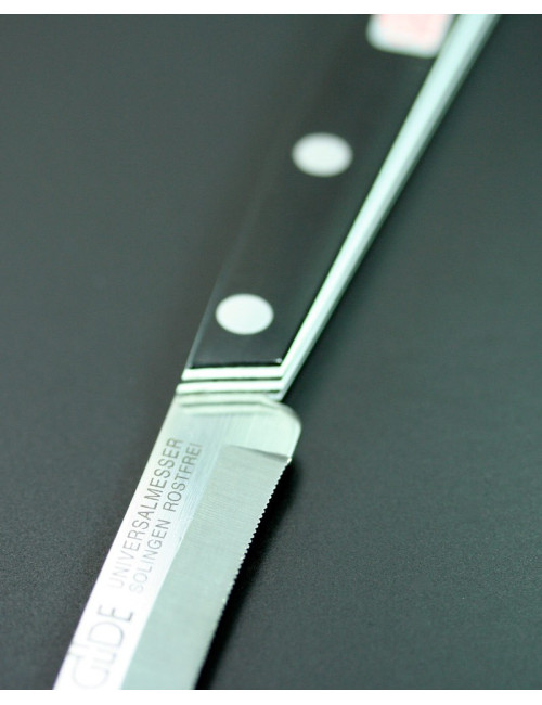 Nóż uniwersalny, 11 cm czarno/biały
