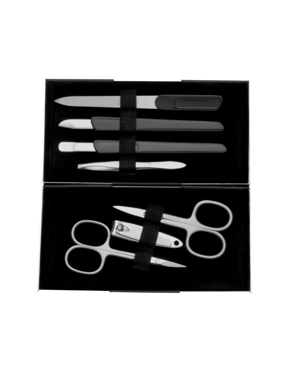 Zestaw do manicure Erbe Solingen 7 elementowy metalowe etui
