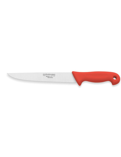 Nóż rzeźniczy Solingen 20 cm żółty uchwyt