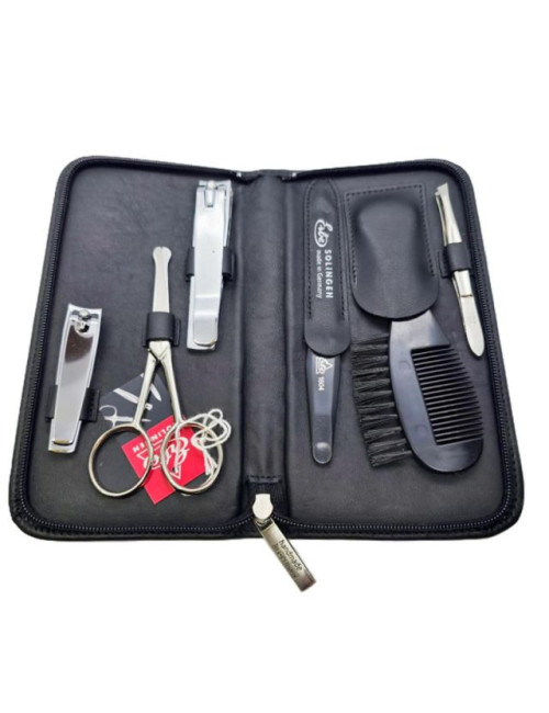 Zestaw do pielęgnacji brody i wąsów 6 elementowy