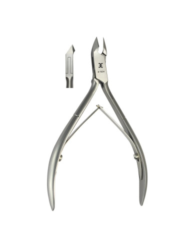 Cążki do skórek 11 cm nierdzewne 6 mm wąskie uchwyty