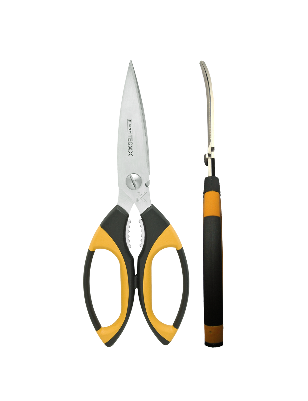 Nożyce Finny TecX2 do tkanin aramidowych 8" wygięte ostrza