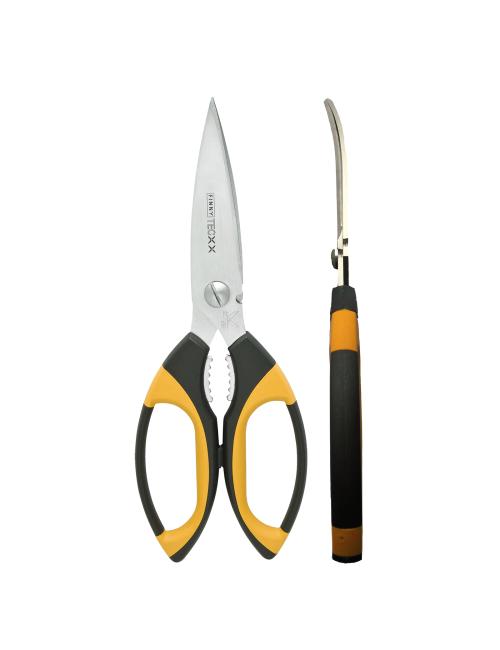 Nożyce Finny TecX2 do tkanin aramidowych 8" wygięte ostrza