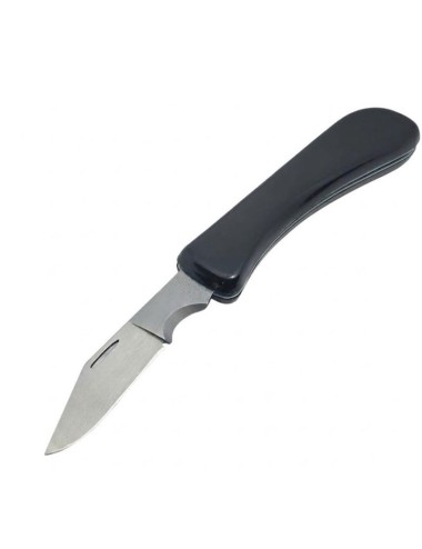 Scyzoryk Solingen z ostrzem do izolacji 9 cm czarny polerowany