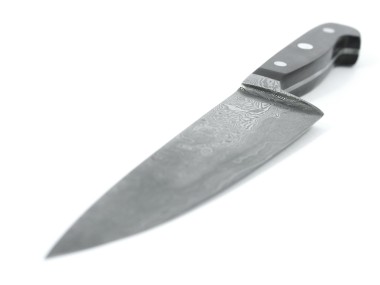 Güde damasceński nóż kucharski 21 cm klinga