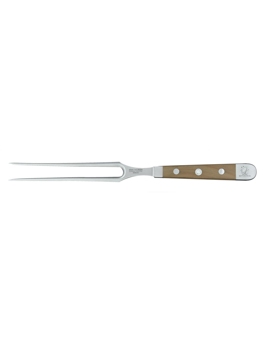 Güde Alpha gruszowa kuty widelec do mięsa, 18 cm Güde Alpha gruszowa kuty widelec do mięsa, 18 cm